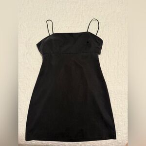 Zara Black Spaghetti Strap Dress
